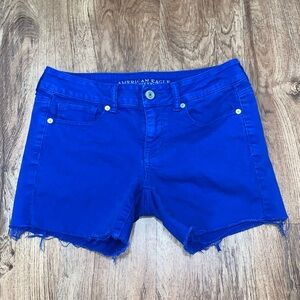 AEO Women's Short. Size 10. Royal Blue.